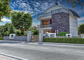 Freistehende 3+1-Villa in Belek - Antalya 