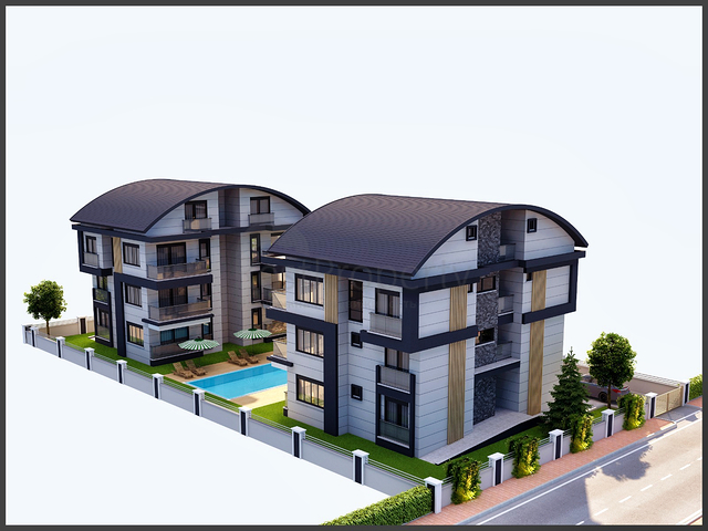 Wohnung Layout 1+1,3+1 im Stadtteil Belek - Antalya 