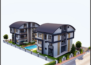 Wohnung Layout 1+1,3+1 im Stadtteil Belek - Antalya 