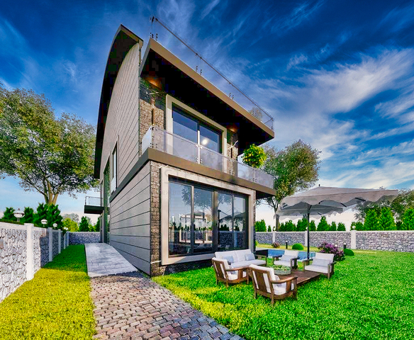 Villa mit 6+1 Grundrissen in Belek - Antalya 