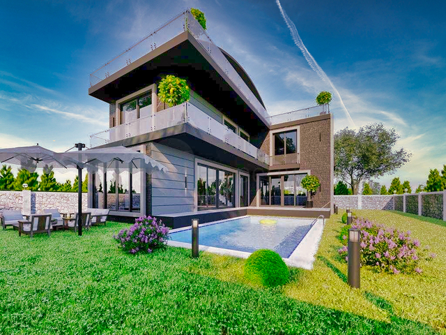 Villa mit 6+1 Grundrissen in Belek - Antalya 