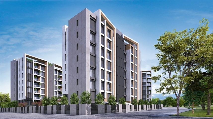 Apartments mit 2+1 , 3+1 und 4+1 Duplex in Lara - Antalya 