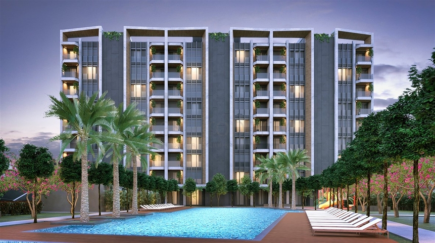 Apartments mit 2+1 , 3+1 und 4+1 Duplex in Lara - Antalya 