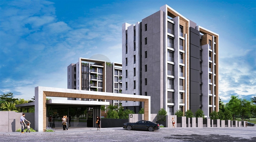 Apartments mit 2+1 , 3+1 und 4+1 Duplex in Lara - Antalya 