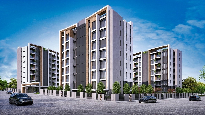 Apartments mit 2+1 , 3+1 und 4+1 Duplex in Lara - Antalya 