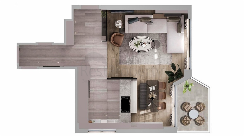 Apartments mit 2+1 , 3+1 und 4+1 Duplex in Lara - Antalya 