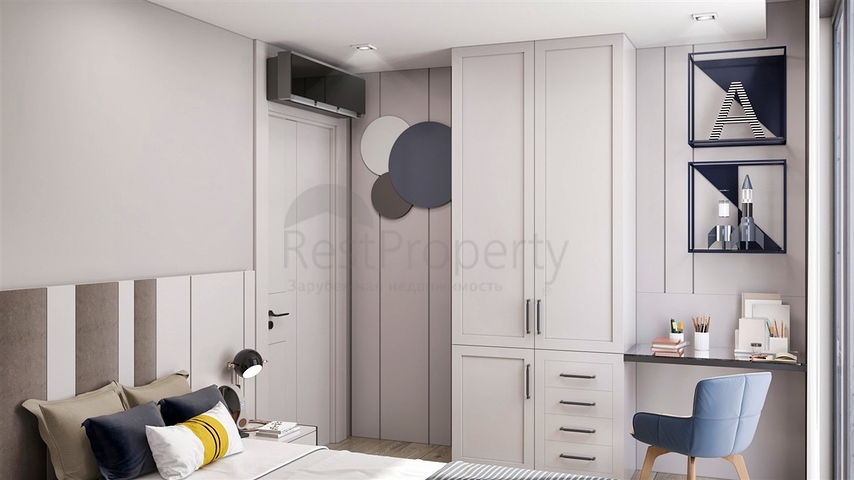 Apartments mit 2+1 , 3+1 und 4+1 Duplex in Lara - Antalya 