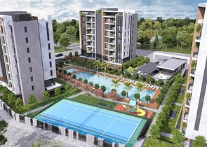 Apartments mit 2+1 , 3+1 und 4+1 Duplex in Lara - Antalya 