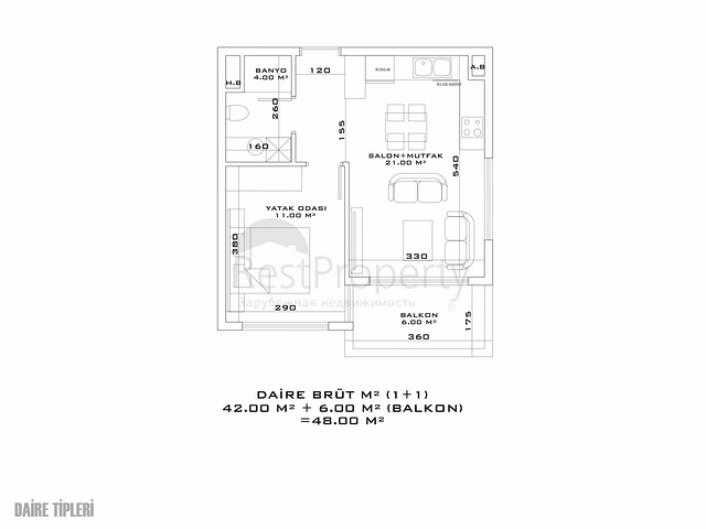 Investitionsprojekt in Altyntaş - Antalya