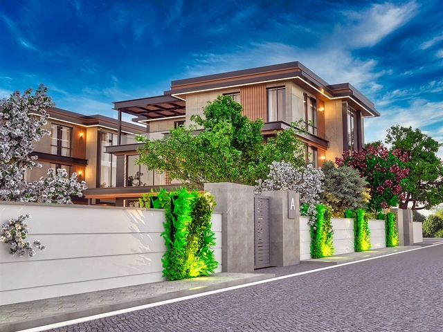 Villa in einem 9+2-Komplex in der Region Doshemealty - Antalya 