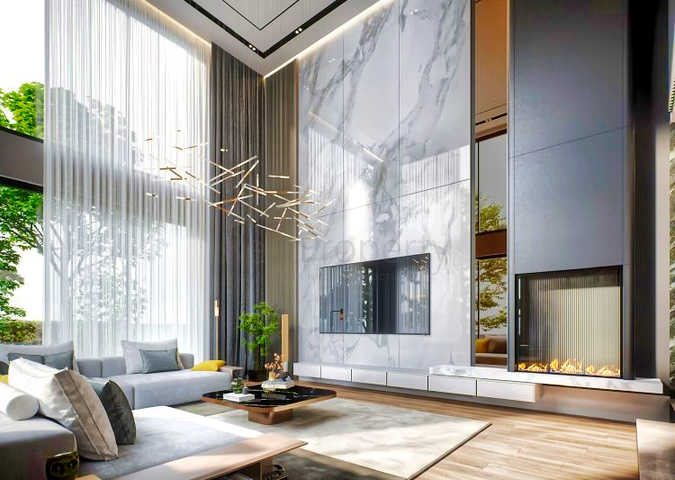 Villa in einem 9+2-Komplex in der Region Doshemealty - Antalya 