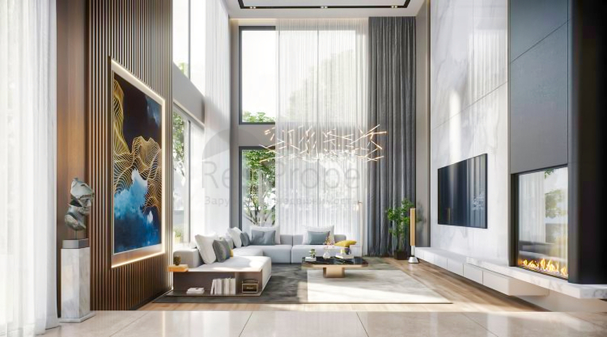 Villa in einem 9+2-Komplex in der Region Doshemealty - Antalya 