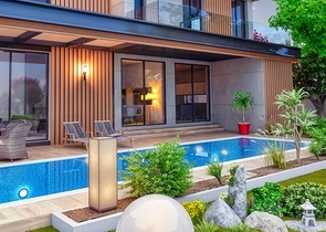 Villa in einem 9+2-Komplex in der Region Doshemealty - Antalya 