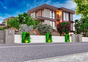 Villa in einem 9+2-Komplex in der Region Doshemealty - Antalya 