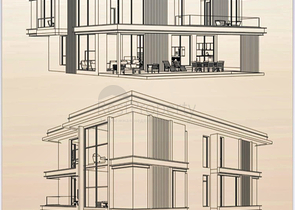 Villa in einem 9+2-Komplex in der Region Doshemealty - Antalya 