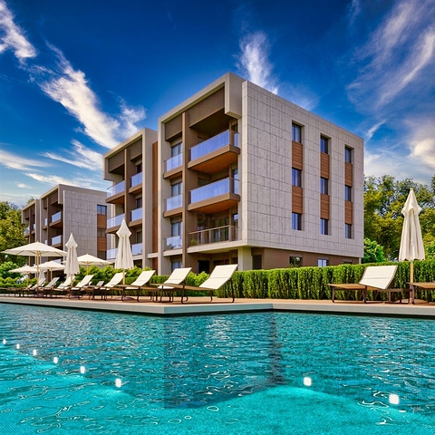 Apartments mit 3+1 Grundriss in Uncala - Antalya 