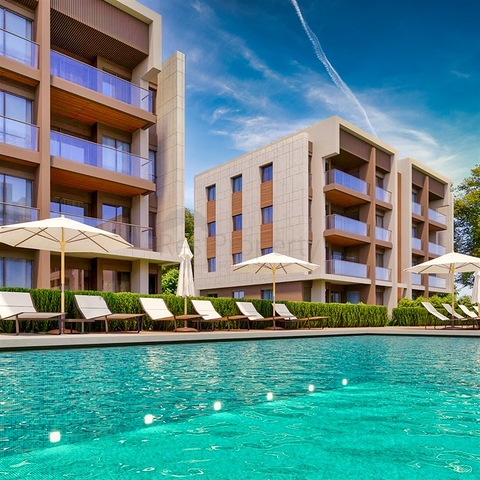 Apartments mit 3+1 Grundriss in Uncala - Antalya 