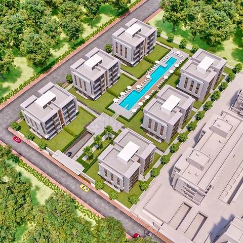 Apartments mit 3+1 Grundriss in Uncala - Antalya 