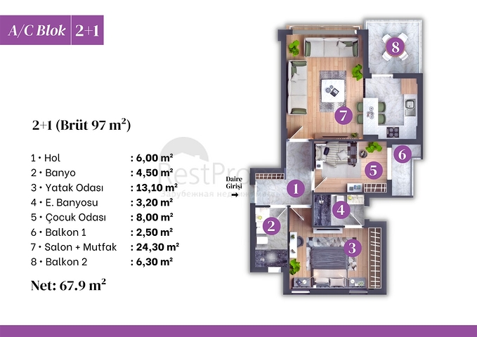 Investitionsprojekt in Altyntaş - Antalya