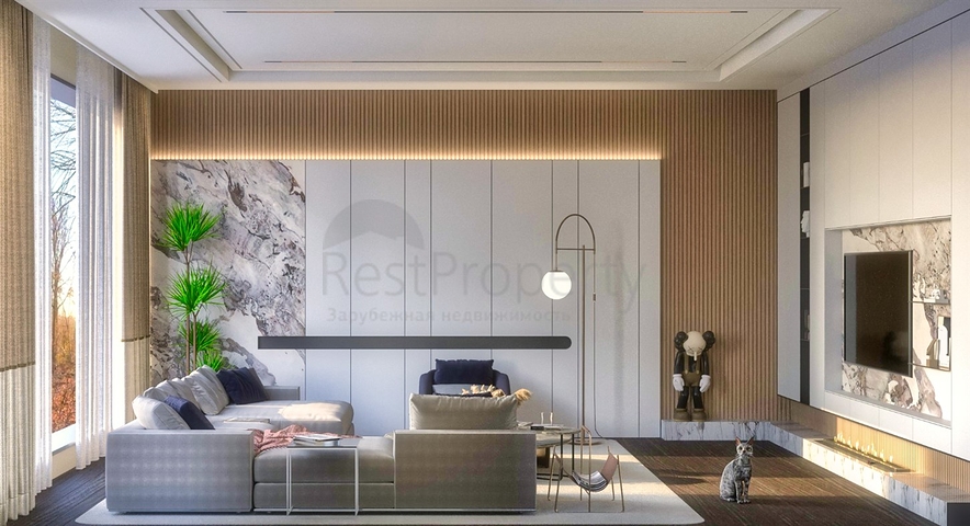 4+1-Villa in der Region Doshemealty - Antalya