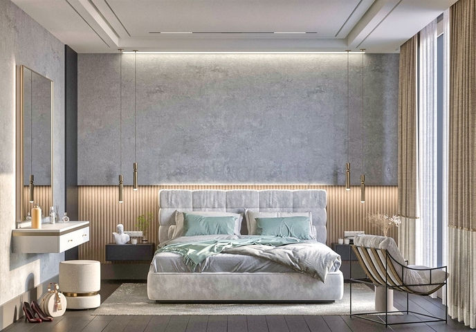 4+1-Villa in der Region Doshemealty - Antalya