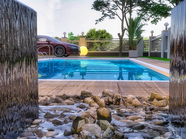 4+1-Villa in der Region Doshemealty - Antalya