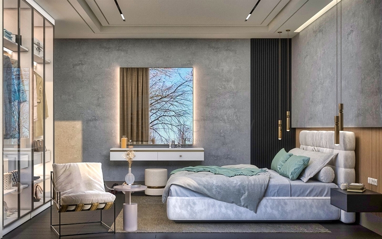 4+1-Villa in der Region Doshemealty - Antalya