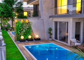 4+1-Villa in der Region Doshemealty - Antalya