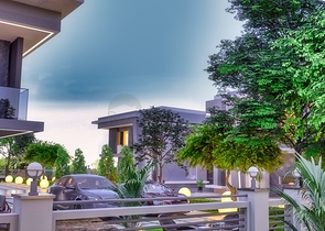 4+1-Villa in der Region Doshemealty - Antalya