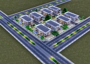 4+1-Villa in der Region Doshemealty - Antalya