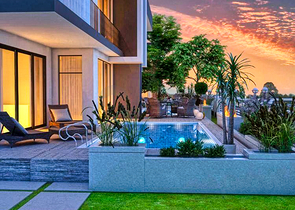 4+1-Villa in der Region Doshemealty - Antalya