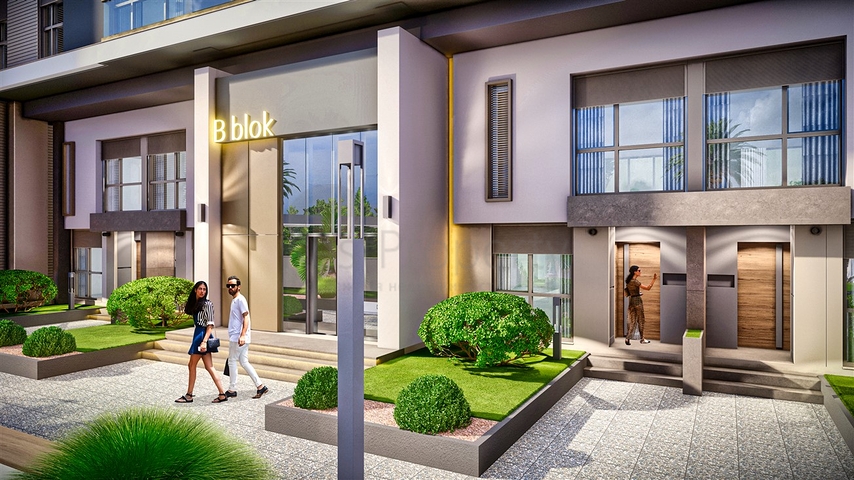 Investitionsprojekt im Wohnbezirk Persimmon - Antalya