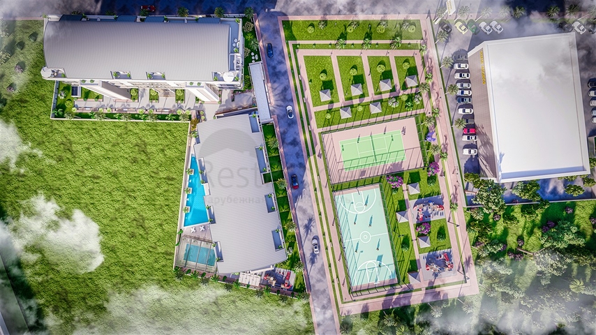 Investitionsprojekt im Wohnbezirk Persimmon - Antalya