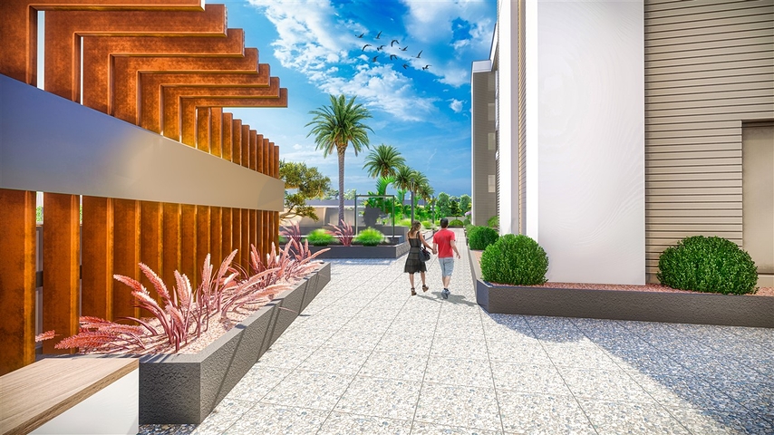 Investitionsprojekt im Wohnbezirk Persimmon - Antalya