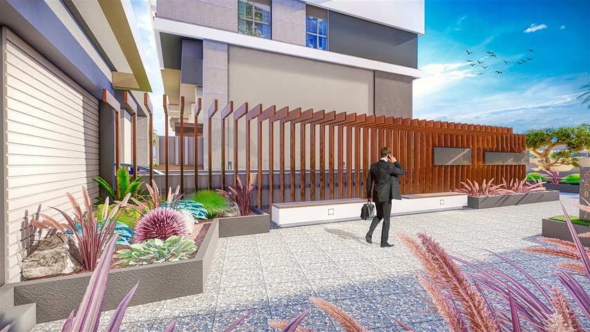 Investitionsprojekt im Wohnbezirk Persimmon - Antalya