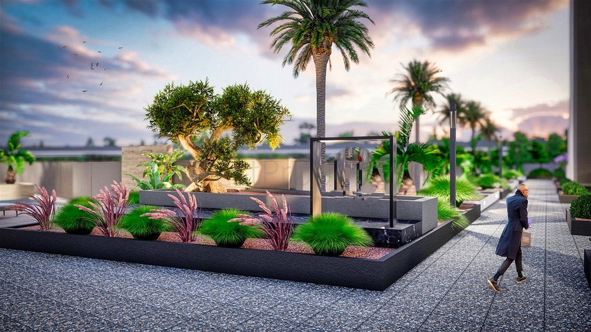 Investitionsprojekt im Wohnbezirk Persimmon - Antalya