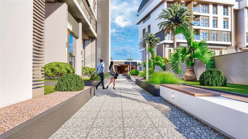 Investitionsprojekt im Wohnbezirk Persimmon - Antalya