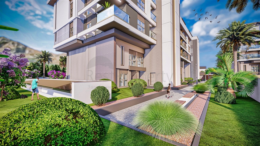 Investitionsprojekt im Wohnbezirk Persimmon - Antalya