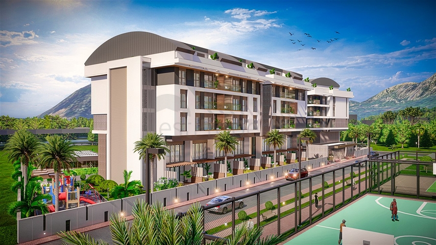 Investitionsprojekt im Wohnbezirk Persimmon - Antalya