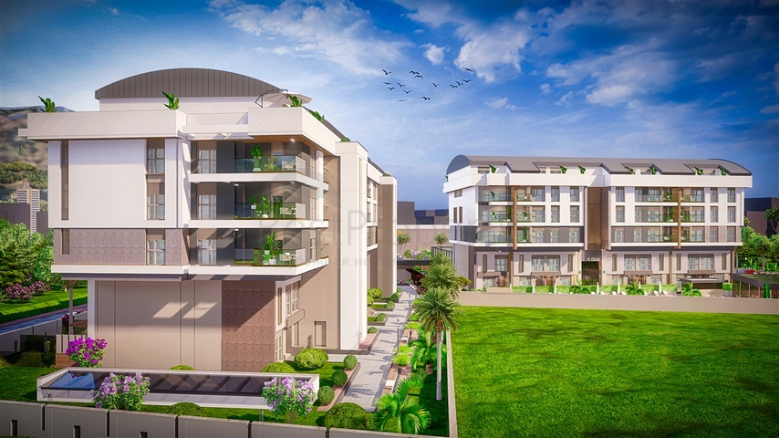 Investitionsprojekt im Wohnbezirk Persimmon - Antalya