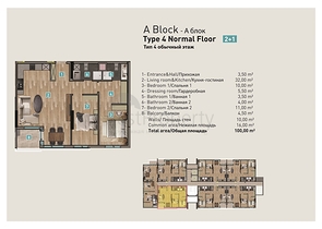 Investitionsprojekt im Wohnbezirk Persimmon - Antalya