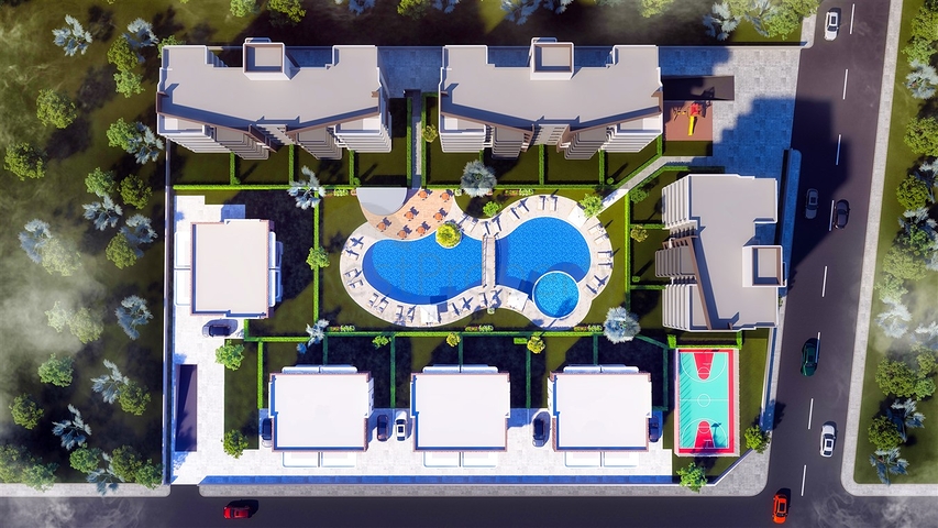 Investitionsprojekt einer 4+1-Villa im Stadtteil Altyntasch - Antalya 