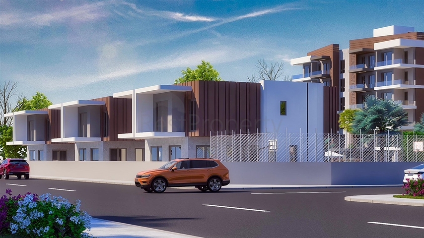 Investitionsprojekt einer 4+1-Villa im Stadtteil Altyntasch - Antalya 