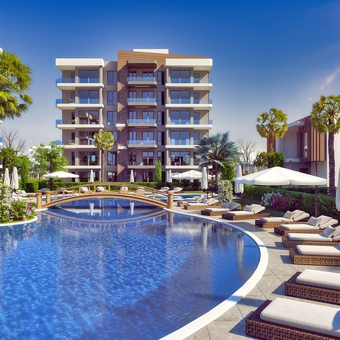 Investitionsprojekt einer 4+1-Villa im Stadtteil Altyntasch - Antalya 