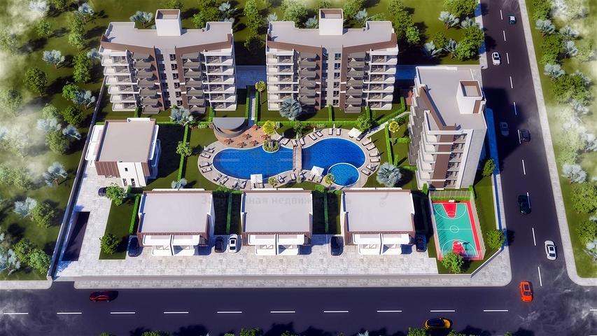 Investitionsprojekt einer 4+1-Villa im Stadtteil Altyntasch - Antalya 
