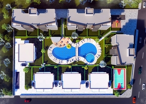 Investitionsprojekt einer 4+1-Villa im Stadtteil Altyntasch - Antalya 