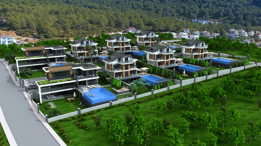 4+1-Villa in Fethiye - Antalya 