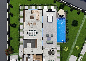 Investitionsprojekt einer 4+1-Villa in der Region Doshemealty - Antalya 