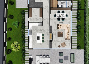 Investitionsprojekt einer 4+1-Villa in der Region Doshemealty - Antalya 