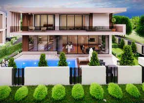 Investitionsprojekt einer 4+1-Villa in der Region Doshemealty - Antalya 